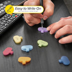 Wrap-It Storage Cable Labels - Oval, Macaron (36 Pack) - Write On Cord Labeler Wire Label Tags