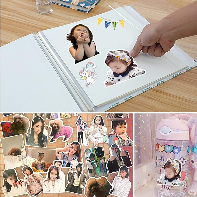 Custom Stickers for Business Logo & Personalized Stickers Text Name Image Photo for Small Business 10,100,120pcs