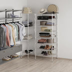 Regal Altair 24" Deep x 30" Wide x 74" Height Wire Shelving Kit | 8-Tier | NSF Commercial Storage Rack Unit