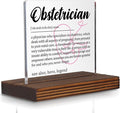 Obstetrician Appreciation Gift for Women’s Healthcare Providers, Thank You Desk Decor Sign for OB Doctors, Pregnancy Care Recognition Plaque PA065