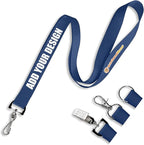 Wristband Bros Custom Lanyards For ID Badges, Keys & More | Add Text & Logos | Choose Your Attachment | Bulk Quantities For Events
