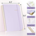 2026 Planner, Forvencer Calendar Planner Weekly and Monthly, Jan 2026-Dec 2026, 6" X 8", Hardcover Agenda Book, Daily Journal Organizer with Inner Pocket, Notebook for Office School, A5, Green