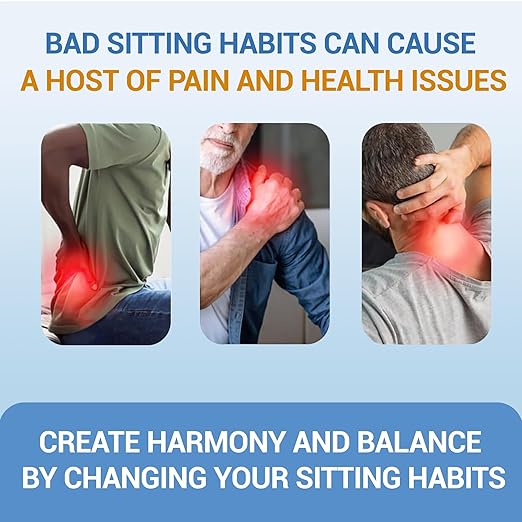 The Posturator - Posture Corrector with Pelvis-stabilizer, Spine-guide, Memory Foam - Men & Women | Corrects and Maintains Posture, Improved Thoracic supports, One-size, Lightweight & Portable
