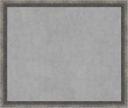 Amanti Art Grey Framed Magnetic Board 22x26 Medium Vision Board for use with Magnets, 100% Metal Sheet to Display Items as Office Decor or for Home Organization in mudroom, Kitchen or Kids Room