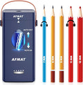 AFMAT Electric Pencil Sharpener, Rechargeable & Cordless, Fully Automatic Pencil Sharpener for Classroom, Auto in & Out, 5 Sharpness Modes, Heavy Duty Sharpeners for 6-12mm No.2/Jumbo Pencils PSC7