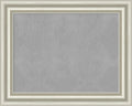 Amanti Art Silver Framed Magnetic Board 24x30 Medium Vision Board for use with Magnets, 100% Metal Sheet to Display Items as Office Decor or for Home Organization in mudroom, Kitchen or Kids Room