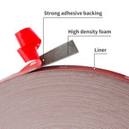 ToLanbbt Double Sided Tape Heavy Duty Waterproof Mounting Adhesive Tape Foam Tape for LED Strip Lights Home Decoration Office Decorations (108Ft x 0.47" x 0.03")