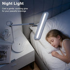 Newkana LED Desk Lamp with CRI 98, Advanced Eye-Caring Bright Desk Light for Crafting, Home Office & Kids Studying, Multi-Angle Adjustable, Dimmable Full Spectrum with Touch & Gesture Control