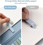 Golcellia Sticky Tabs,Sticky Note Tabs,Book Tabs,Index Tabs, Page Tabs, Page Markers,60 Colors, 7 Designs,Annotation Tabs,Book Annotation Supplies