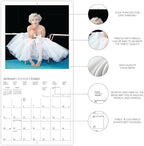 Graphique 2026 Marilyn Monroe Mini Wall Calendar | 7” x 7” | Thick Paper | Home & Office Organizer | Large Monthly Grid | 3 Languages & Marked Holidays | 4 Month Preview Page for 2027