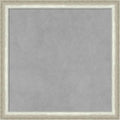 Amanti Art Silver Framed Magnetic Board 18x18 Small Vision Board for use with Magnets, 100% Metal Sheet to Display Items as Office Decor or for Home Organization in mudroom, Kitchen or Kids Room