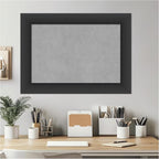 Amanti Art Black Framed Magnetic Board 21x29 Medium Vision Board for use with Magnets, 100% Metal Sheet to Display Items as Office Decor or for Home Organization in mudroom, Kitchen or Kids Room