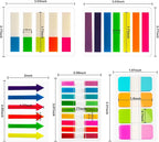 Golcellia Sticky Book Index Tabs, Page Tabs Markers, Sticky Notes Tabs 1272 Pieces(5 Styles, 31 Colors) Annotation Tabs, Book Annotation Supplies Study Pack