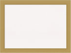 Amanti Art White Cork Board for Wall, 24x32 Vision Board with Gold Frame, Medium Corkboard Office Decor for Home Organization, Casual Corkboard Pinboard to display items for home organization