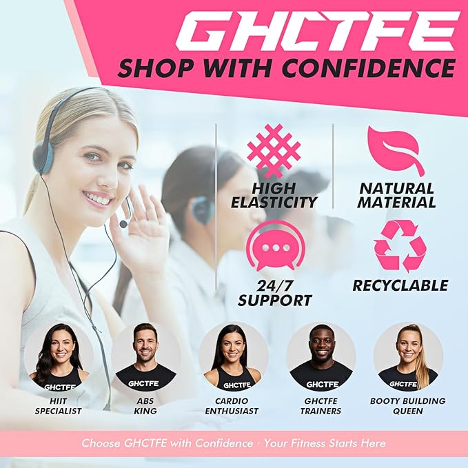 GHCTFE 20PCS Resistance Bands Bulk Set for Trainers, Small Groups & Fitness Classes, Mini Bands for Glutes, Legs, and Core Workouts, Loop Exercise Bands with Storage Bag, Gift for Workout Buddies