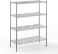 Regal Altair 18" Deep x 42" Wide x 54" Height Wire Shelving Kit | 4-Tier | NSF Commercial Storage Rack Unit