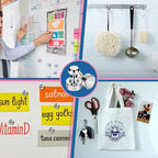 LOVIMAG Fridge Magnets 12Pcs Refrigerator Whiteboard Small Strong Magnet Classroom Kitchen Accessories Decorative Locker Set Decor Must Haves Office Calendar Refrigerador Magnetic Cute Crafts Silver