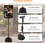 BBTEQEKN 12 Pcs Adjustable Poster Stand Holder, 8.5 x 11 Inch Vertical and Horizontal Sign Poster Stands, Floor Standing Display Sign Holder for Advertisement Menu Display, Black
