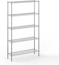 Regal Altair 14" Deep x 48" Wide x 86" Height Wire Shelving Kit | 5-Tier | NSF Commercial Storage Rack Unit