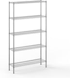 Regal Altair 14" Deep x 48" Wide x 86" Height Wire Shelving Kit | 5-Tier | NSF Commercial Storage Rack Unit