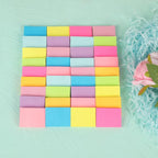 (54 Pads) Mini Sticky Notes 1.5x2 in, 10 Colors Bright Small Sticky Notes Pad Strong Adhesive Post, Self-Stick Pads Small, Clean Removal, Suitable for School, Home, Office