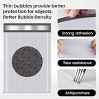 skardeco Bubble Mailers 6x10inch 100Pack Gray Bubble Mailers Self-Seal Padded Mailing Envelopes Bubble Opaque Padded Mailer for Small Businesses to Package and Mail Jewelry Cosmetics#0（white，gray）