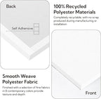 Olanglab Acoustic Panels 2 Pack, 48''x24'' Large Sound Panels, Fabric Wrapped Sound Proof Foam Panels for Walls, Sound Absorbing Panels for Recording Studio Acoustical Treatments (White)