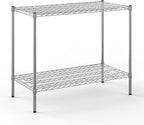 Regal Altair 21" Deep x 42" Wide x 34" Height Wire Shelving Kit | 2-Tier | NSF Commercial Storage Rack Unit
