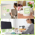 Lovarywow Frog Sticky Notes Gifts - 9 Pack Cute Frog Sticky Notes 3x3 Inch Cartoon Funny Self-Stick Notepads Novelty Animals Post Pads Gifts for Women Men School Office Supplies 450 Sheets