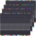 Yansanido 100 Pcs 100 Colors Fine Point Line Drawing Pens, 0.4mm of Pen Point for Painting, School and Office Supplies (100 colors)