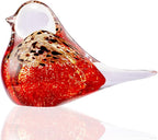 ORRFIDDY Glass Bird Figurines Art Collectible Ornaments Statue Figurines Paperweight Modern Handmade Sculpture Home Decor