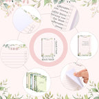 300 Sheets to Do List Notepad Daily Checklist Sticky Notes Cute Undated Memo Pad Color Block to Do Note Pad Weekly Plan Agenda and Organizer Planners for College(Green Leaf Style,3.14 x 5.11 Inch)