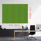 Cork Boards for Walls 48" x 36" Felt Board Alternative, 12 Pack Felt Wall Tiles Bulletin Board, Large Cork Board for Office Pin Board Tack Board Cork Boards