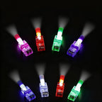 LovesTown 24PCS LED Light up Finger Lights, Kids Flashlight Glow in The Dark Party Supplies for Birthday Party Decorations Treat Bags Stuffers Classroom Prizes