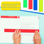 Zonon 500 Pcs 12 Inch Plastic Ruler Assorted Colors Rulers with Centimeters Millimeter and Inches Shatterproof Straightedge Bulk for Classroom School Home Office Kids