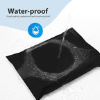 Fuxury 500 Pcs 12x15.5" Poly Mailers,Black Shipping Bags Bulk for Clothing,Strong Adhesive Sealing, Waterproof, Tear-resistant Postal Mailing Poly Bags for Books,Accessories,Business