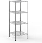 Regal Altair 24" Deep x 24" Wide x 64" Height Wire Shelving Kit | 4-Tier | NSF Commercial Storage Rack Unit