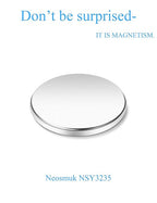 Neosmuk Rare Earth Magnets, Super Strong Magnet Heavy Duty for Craft, Neodymium Magnets with Adhesive Backing for Board, Thin Powerful Large and Industrial Magnets Stick for Cabinet, Refrigerator