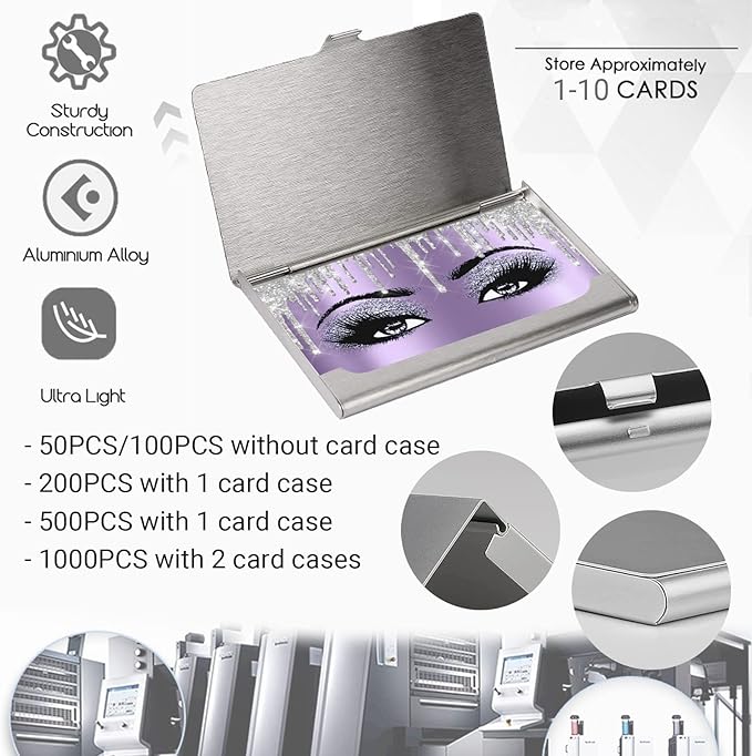 Custom Business Cards Double-Sided Personalized Stationery | Professional 300GSM Matte Paper for Small Business | 3.5x2 Inch