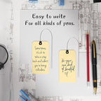 INNOVART Shipping Tags - Double Wired 4 1/4" x 2 1/8", Manila Wire Tags with Reinforced Eyelet, Case of 1000