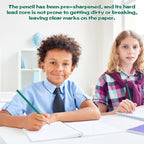 sqzrmdcg 36 PCS Colored Pencils Pre-sharpened Coloring Pencils Set for Kids and Adult, Teachers Essential Classroom Prizes, Back to School Supplies (Green)
