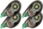 Tombow 68626 MONO Original Correction Tape, 4-Pack. Easy to Use Applicator for Instant Corrections