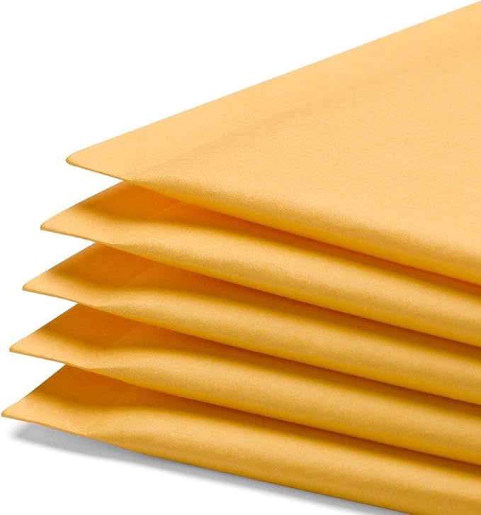 PackageZoom #3 8.5 x 14.5 Padded Envelopes Kraft Bubble Mailer Shipping Envelopes 100 Pack