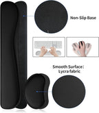 Leather Desk Pad, Black Desk Mat, Non-Slip Desk Protector Mat, Leather Desk Blotter, Computer Desk Pad, Waterproof Desk Mat for Home Office and Decor(31.5×15.7 Inches)