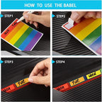 Nicfaec Expanding File Folder, File Organizer,13 Pockets, Grey, File Organizer Accordion Filing Folder for Documents, Aesthetic Paper Organizer Folder for Work, School, Home, Office