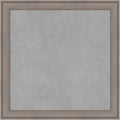 Amanti Art Grey Framed Magnetic Board 23x23 Medium Vision Board for use with Magnets, 100% Metal Sheet to Display Items as Office Decor or for Home Organization in mudroom, Kitchen or Kids Room