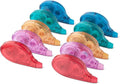 Amazon Basics White-Out Correction Tape with Dispenser, 39.3ft, 10-Pack, Fast, Clean and Easy to Use Tear-Resistant Tape Office or School Supplies, Green, Orange, Purple, Red, Blue