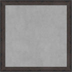 Amanti Art Black Framed Magnetic Board 23x23 Medium Vision Board for use with Magnets, 100% Metal Sheet to Display Items as Office Decor or for Home Organization in mudroom, Kitchen or Kids Room