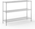 Regal Altair 21" Deep x 72" Wide x 54" Height Wire Shelving Kit | 3-Tier | NSF Commercial Storage Rack Unit