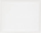 GraduationMall 8.5"x11" Smooth Padded Diploma Cover Certificate Holder White,12-Packs